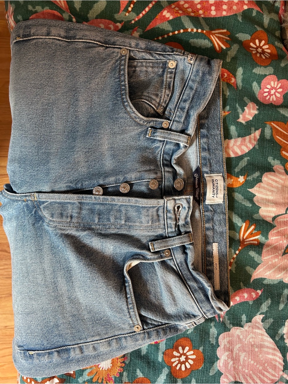 TWO pairs Citizens of Humanity jeans, like new! Style Ayla; 2 different washes. - Picture 10 of 12